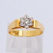 Diamond Star Ring image