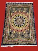 Qom Silk Rug 4.9x7.4ft image