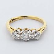 Diamond Trilogy Ring image