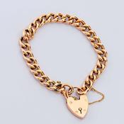 Antique Rose Gold Charm Bracelet image