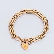 Antique Rose Gold Gate Bracelet image