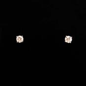 0.48 Carat Diamond Solitaire Stud Earrings image