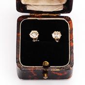 Antique Old Cut Diamond Studs image