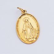 9 Carat Gold Miraculous Medal