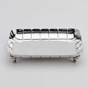 Irish Silver Four-Legged Tray