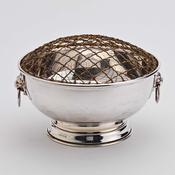 Silver Rose Bowl