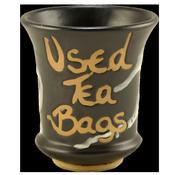 Used Teabag Pot - Bistro Black Matt