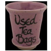 Used Teabag Pot - Lovely Lavender