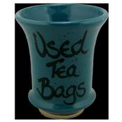 Used Teabag Pot - Tasteful Teal image