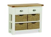 Suffolk Console Table with Baskets image