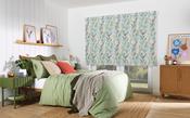 Roller Blind - Paradise Palm Green - Blackout image