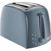 Russell Hobbs Textures 2 Slice Toaster- Grey image
