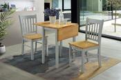 Dropleaf T121 Table - Grey &amp;amp; Oak