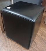 Cube Footstool - Black