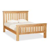 Salisbury King Size Bed Frame – Traditional Oak image