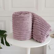Ribbed Fleece Throw - 200x240 image