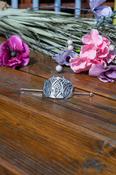 Pewter Barrette Hair Pin - Celtic Designs.