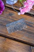 Hair Comb Slide - Celtic/Kells Design made of Pewter