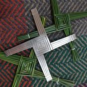 Mullingar Pewter Irish St Brigid's Cross