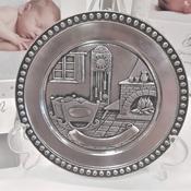 Mullingar Pewter Irish Engravable Pewter Birth Plaque