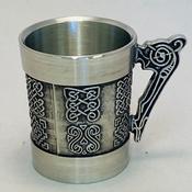 Mullingar Pewter Celtic Irish Pewter Shot Measure