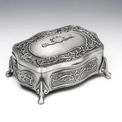Mullingar Pewter Irish Jewellery Box with choice of design