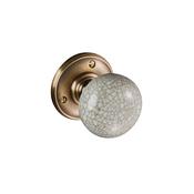 Delamain Porcelain Knob Ivory Crackle image