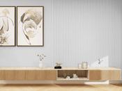 White Textured Wall Panel Medium MDF