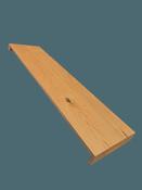 Mountain Rustic Oak Bullnose Stair Tread