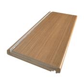Honey Oak Wood Grain Quattro Stair Treads &amp;amp; Risers (4 Pack)