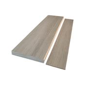 Lizzy Oak Wood Grain Bullnose Stair Tread &amp;amp; Riser
