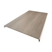 Lizzy Oak Grey Wood Grain Double Winder Tread &amp;amp; Riser