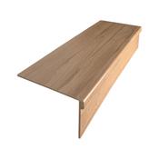Wild Oak Wood Grain Single Stair Tread &amp;amp; Riser
