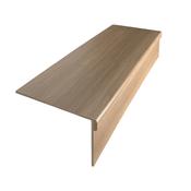 Roicha Oak Beige Wood Grain Single Stair Tread &amp;amp; Riser