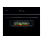 AEG 8000 Series CombiQuick Compact Oven with Microwave - TK8NK721B image