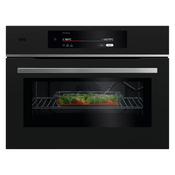 AEG 9000 Series CombiQuick Compact Oven with Microwave - TK9NK821T image
