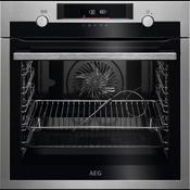 AEG Integrated / Built-in Electric SenseCook Pyrolytic Multifunction oven with EXPlore retractable rotary controls  - BPE556060M image