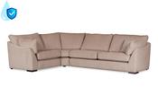 Adare Cream Fabric LHF Corner Sofa image