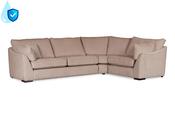 Adare Cream Fabric RHF Corner Sofa image