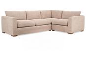 Aimee Cream Fabric Corner Sofa - Right Hand Facing image