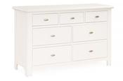 Alaska White 7 Drawers Chest
