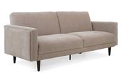 Anna Taupe Fabric 3 Seater Sofa Bed image