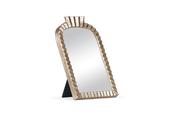 Art Deco Brass Table Mirror image
