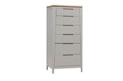 Ashby Grey 6 Drawers Chest image