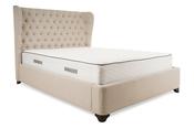 Astoria Beige Fabric Double 4'6' Bed Frame image