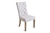 Bellini Cream Fabric Dining Chair Natural Oak Leg-Outlet image