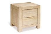 Berlin 2 Drawers Bedside Table image
