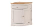 Brighton Light Grey Oak 1 Drawer 2 Doors Corner Cabinet image
