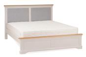 Brighton Light Grey Oak King 5' Bed Frame