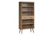 Bronx Grey Oak Bookcase-Outlet image